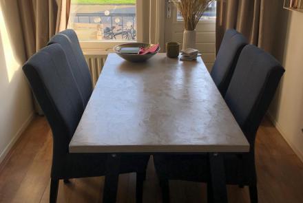 tafelblad van beton cire