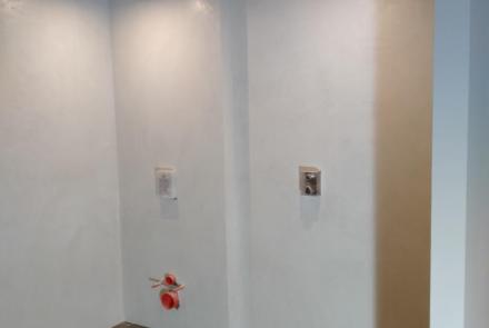 douche voor en na gemaakt met beal mortex