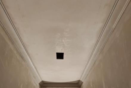 plafond met lijsten rondom